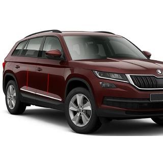 OmsaLine durvju līstes (nerūsējošais tērauds) Skoda Kodiaq 2016–2023 foto 1