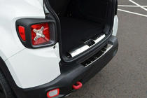 Jeep Renegade 2014– Aizmugurējā sliekšņa uzlika (nerūsējošais tērauds) foto 1