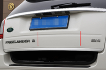 Land Rover Freelander II 2006–2014 Bagāžnieka malas uzlika (nerūsējošā tērauda) OmsaLine – itāļu nerūsējošais tērauds foto 1