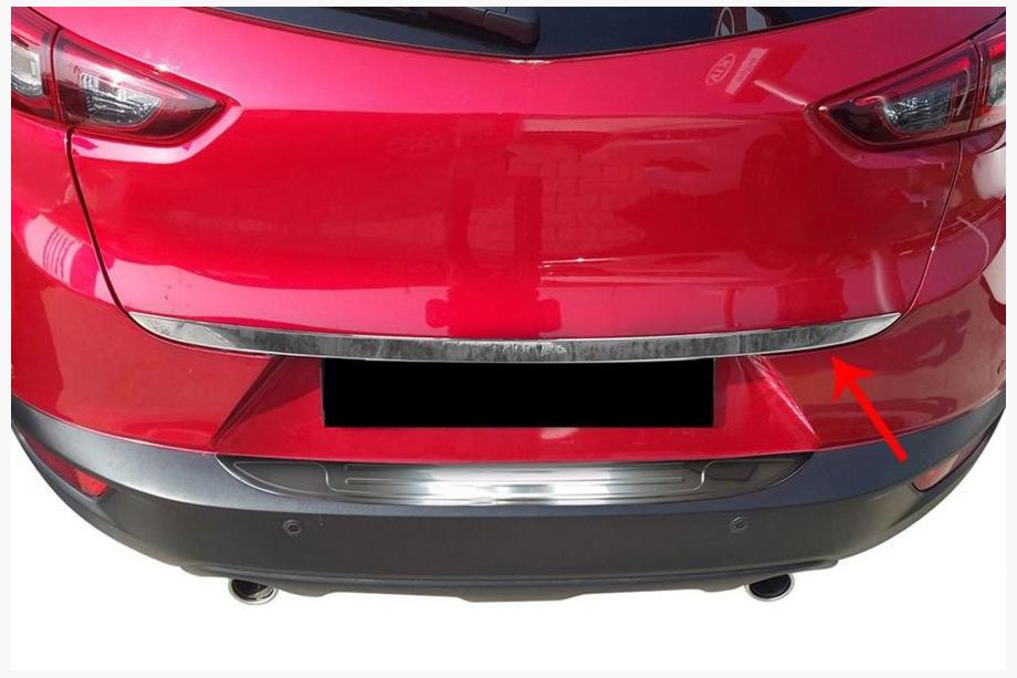Mazda CX-3 2015– Bagāžnieka malas uzlika (nerūsējošais tērauds) Image