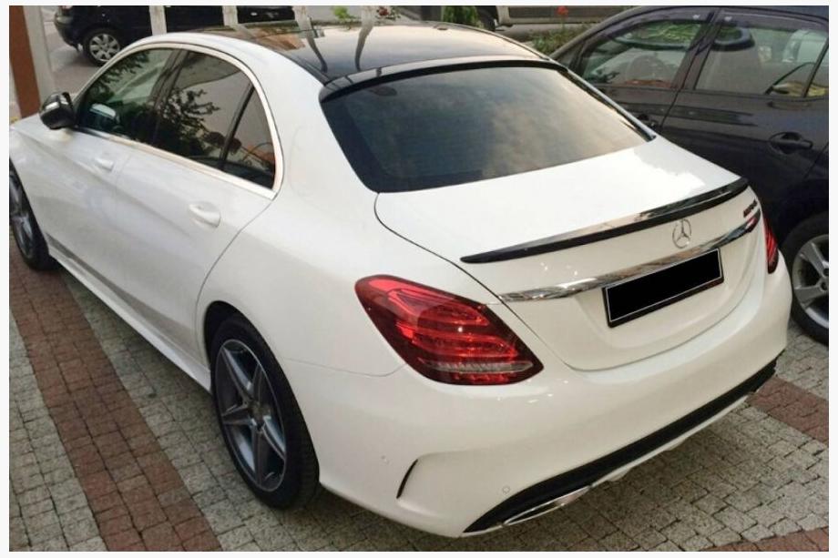 Mercedes C-class W205 2014–2021 OmsaLine spoileris (krāsošanai) Image