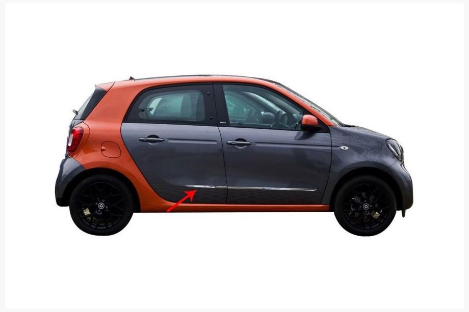 Smart 2014– Durvju moldingi (4 gab., nerūsējošais tērauds) Image