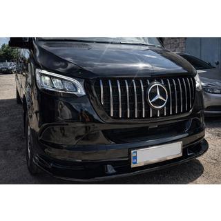 Priekšējā bampera apakšējā lūpa (krāsošanai) foto 2