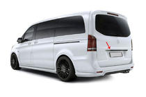 Mercedes Vito/V klase W447 2014– Līste virs numura zīmes (īstais karbons) foto 3