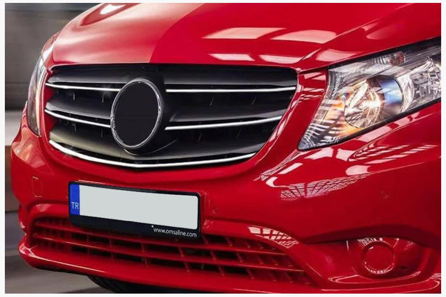 Mercedes Vito/V klase W447 2014– Restes uzlikas 2020+ (5 gab., nerūsējošais tērauds) OmsaLine – itāļu nerūsējošais tērauds Image