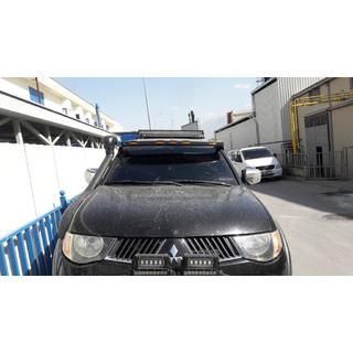 Saulessargs vējstiklam (Meliset LED) Mitsubishi L200 2015–2024 foto 2