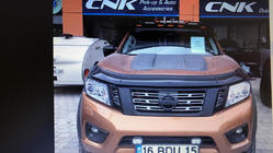 Nissan Navara/NP300 2016– Vējstikla saulessargs (Meliset LED V2) foto 2