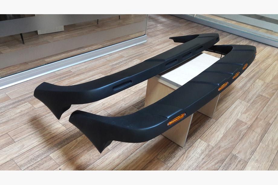 Nissan Navara/NP300 2016– Vējstikla saulessargs (Meliset LED V2) Image