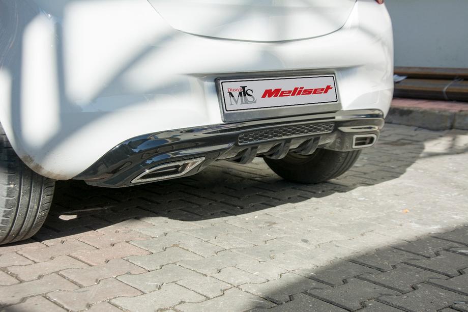 Opel Corsa E 2015–2019 Aizmugurējā difuzora uzlika (krāsošanai) Image