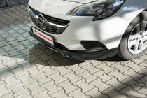 Opel Corsa E 2015–2019 Priekšējā apakšējā spoilerlūpa (krāsošanai) foto 3