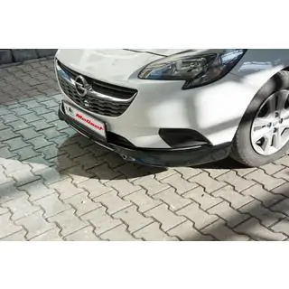 Priekšējā apakšējā spoilerlūpa (krāsošanai) Opel Corsa E 2015–2019 foto 3