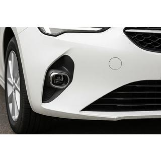 Miglas lukturu hroma uzlikas (2 gab., nerūsējošais tērauds) Opel Corsa F 2019– foto 1