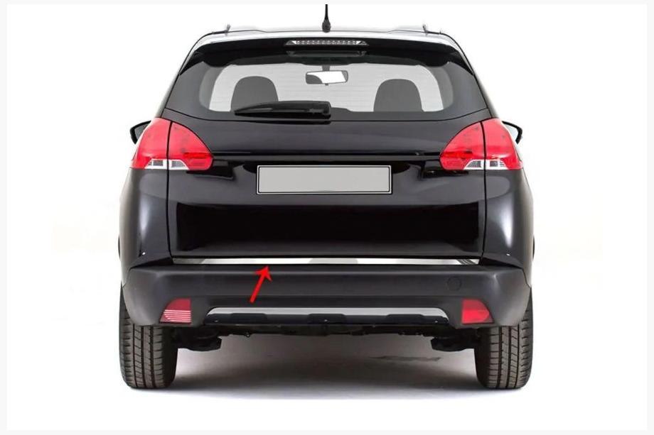 Peugeot 2008 2013–2019 Bagāžnieka malas uzlika (nerūsējošā tērauda) Image