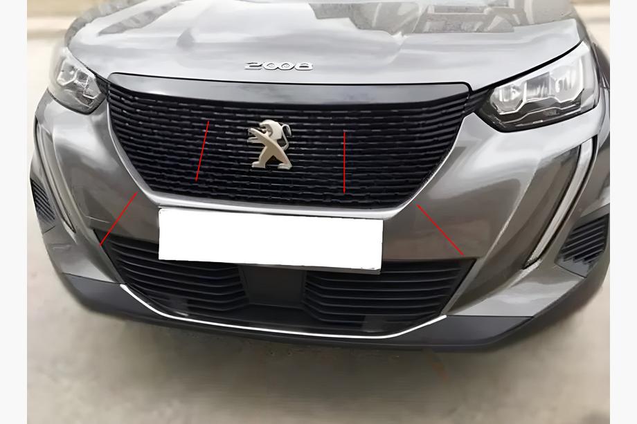 Peugeot 2008 2019– Restes apmale (3 gab., nerūsējošais tērauds) Image