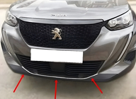 Peugeot 2008 2019– Priekšējā bampera hroma aizsarguzlika (1 gab., nerūsējošais tērauds) foto 1