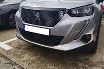 Peugeot 2008 2019– Priekšējā bufera aizsarglīste (2 gab., nerūsējošais tērauds) foto 1