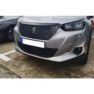 Priekšējā bufera aizsarglīste (2 gab., nerūsējošais tērauds) Peugeot 2008 2019–