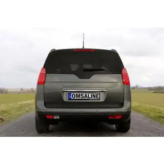 Hromēta līste virs numura zīmes OmsaLine (nerūsējošais tērauds)