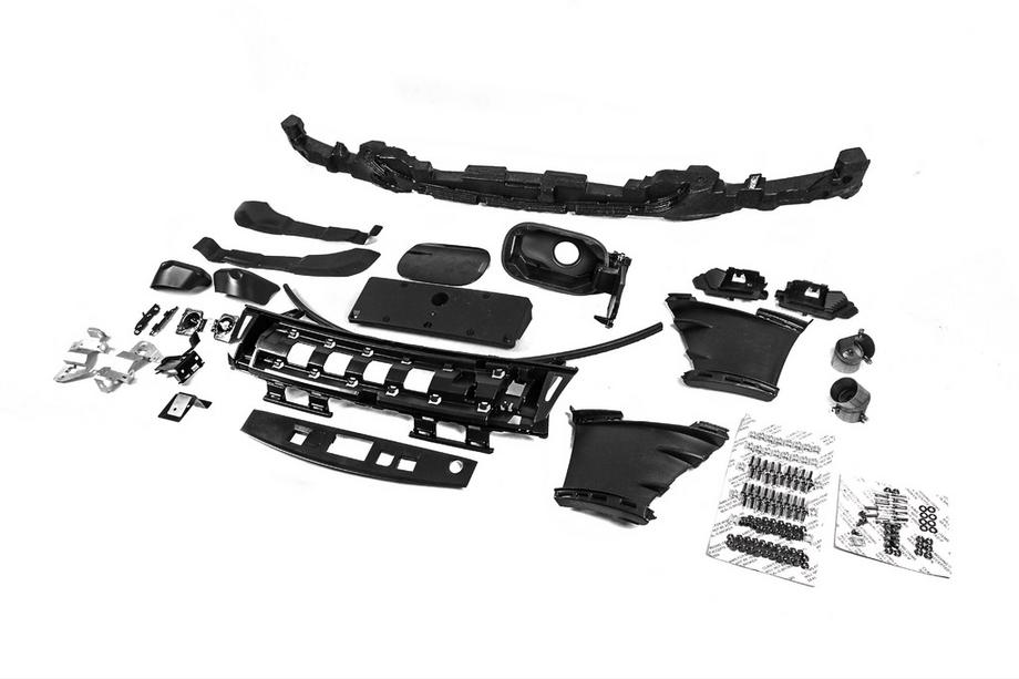 Mercedes S-class W221 2005–2013 Restailinga komplekts W223 Maybach Foto 49