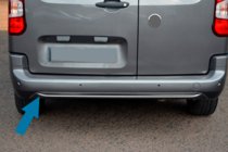 Peugeot Partner/Rifter 2019– Aizmugurējā bampera malas uzlika (nerūsējošais tērauds) foto 4