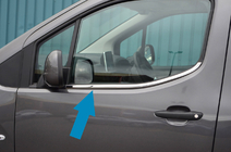 Peugeot Partner/Rifter 2019– Logu apmales (2 gab., nerūsējošais tērauds) foto 1