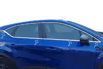 Renault Captur 2019– Logu apmales (8 gab., nerūsējošais tērauds) foto 1