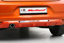 Renault Clio V 2019– Aizmugurējā bampera uzlika (krāsošanai) foto 3