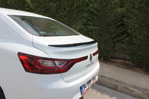 Renault Megane IV 2016–2025 Spoileris Meliset (krāsošanai) foto 2