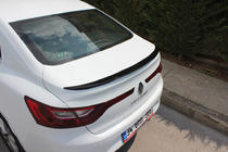 Renault Megane IV 2016–2025 Spoileris Meliset (krāsošanai) foto 1