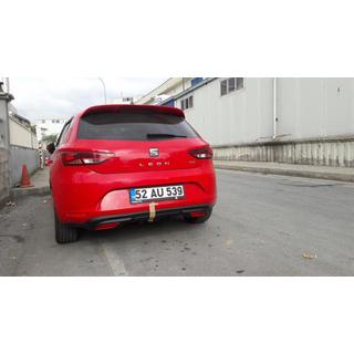 Aizmugurējā bampera uzlika (krāsošanai) Seat Leon 2013–2020 foto 2