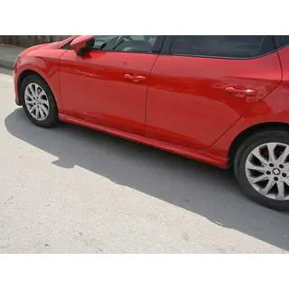 Meliset sānu sliekšņi (krāsošanai) Seat Leon 2013–2020 foto 2