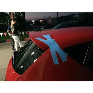 Spoileris Meliset (krāsošanai) Seat Leon 2013–2020 foto 1
