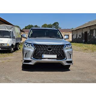 Mini facelifta pārbūves komplekts no modeļa 2008-2015 uz TRD Sport (bamperis, priekšējie lukturi) Lexus LX570/450d 2008–2022 foto 3