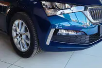 Skoda Scala 2018– Miglas lukturu hroma uzlikas (2 gab., nerūsējošais tērauds) foto 1