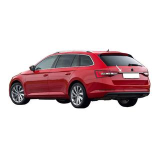 Līste virs numura zīmes SW (nerūsējošais tērauds) Skoda Superb 2015–2024 foto 1