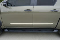 Toyota Hilux 2015– OmsaLine moldingu uzlikas (4 gab., nerūsējošais tērauds) foto 2