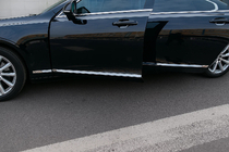 Volvo S90/V90 2016– Hromētas durvju līstes (V90, nerūsējošais tērauds) foto 3