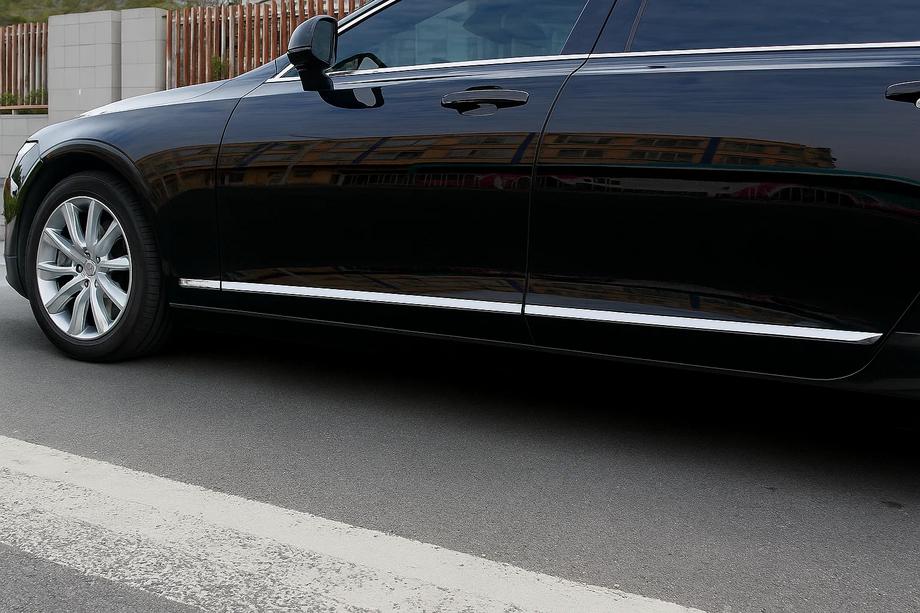 Volvo S90/V90 2016– Hromētas durvju līstes (V90, nerūsējošais tērauds) Image