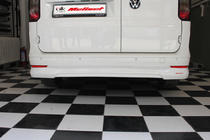 Volkswagen Caddy 2020– Aizmugurējā bampera uzlika (krāsošanai) Garā riteņu bāze foto 3