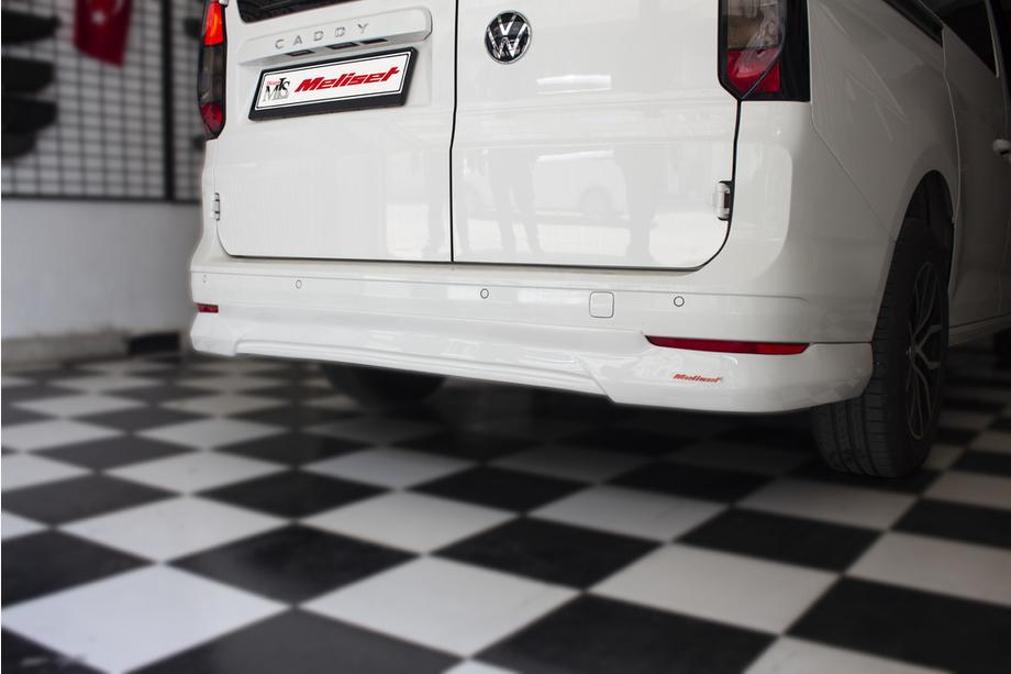 Volkswagen Caddy 2020– Aizmugurējā bampera uzlika (krāsošanai) Garā riteņu bāze Image