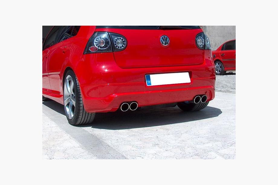 Volkswagen Golf 5 2003–2009 Aizmugurējā bampera uzlika (krāsošanai) Image