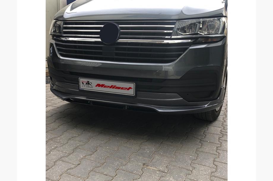 Volkswagen T6 2015–2024 Priekšējā bampera uzlika 2019+ (krāsošanai) Foto 1