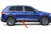 Volkswagen Tiguan 2016–2023 OmsaLine durvju līstes AllSpace (komplekts 4 gab., nerūsējošais tērauds) foto 1