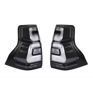 Aizmugurējie lukturi BlackEdition V1 Plus (2017-2023, 2 gab.) Toyota Land Cruiser Prado 150 2009–2023 foto 1