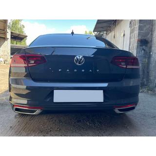 Izplūdes uzgaļu uzlikas V2 SD/SW (2019+, 3 gab., nerūsējošais tērauds) foto 1