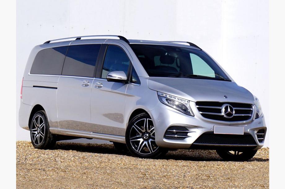 Mercedes Vito/V klase W447 2014– AMG sānu sliekšņi ExtraLong 2 bīdāmām durvīm Image