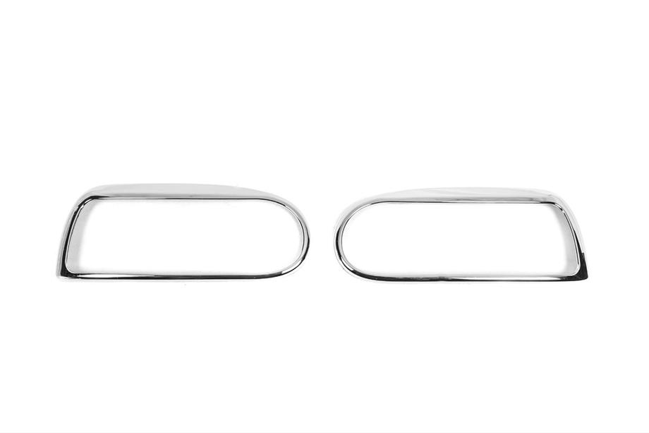 Volkswagen Golf 3 1991–2001 Hromētas priekšējo lukturu uzlikas (2 gab., plastmasa) Image