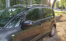 Citroen C-3 Picasso 2010–2017 Jumta reliņi Skyport (pelēki) foto 4