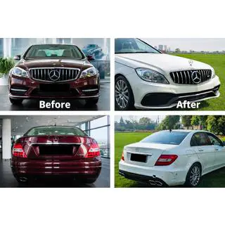 Pilns bodykit W205 dizainā foto 1