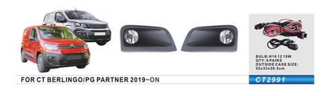 Peugeot Partner/Rifter 2019– Miglas lukturu komplekts foto 1